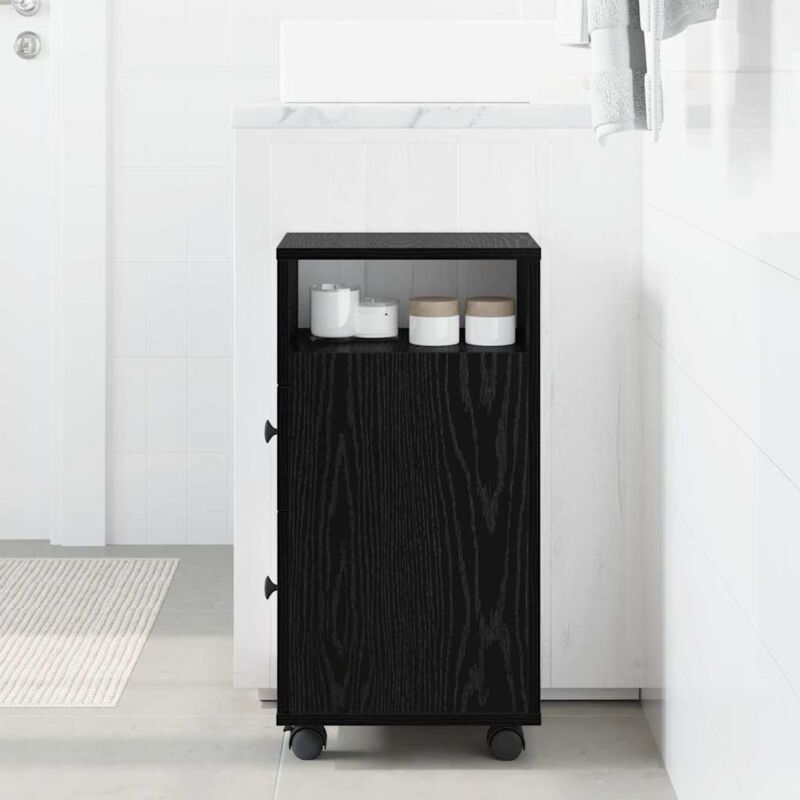 vidaXL Ensemble de mobilier de salle de bain 33 x 23 x 65 cm