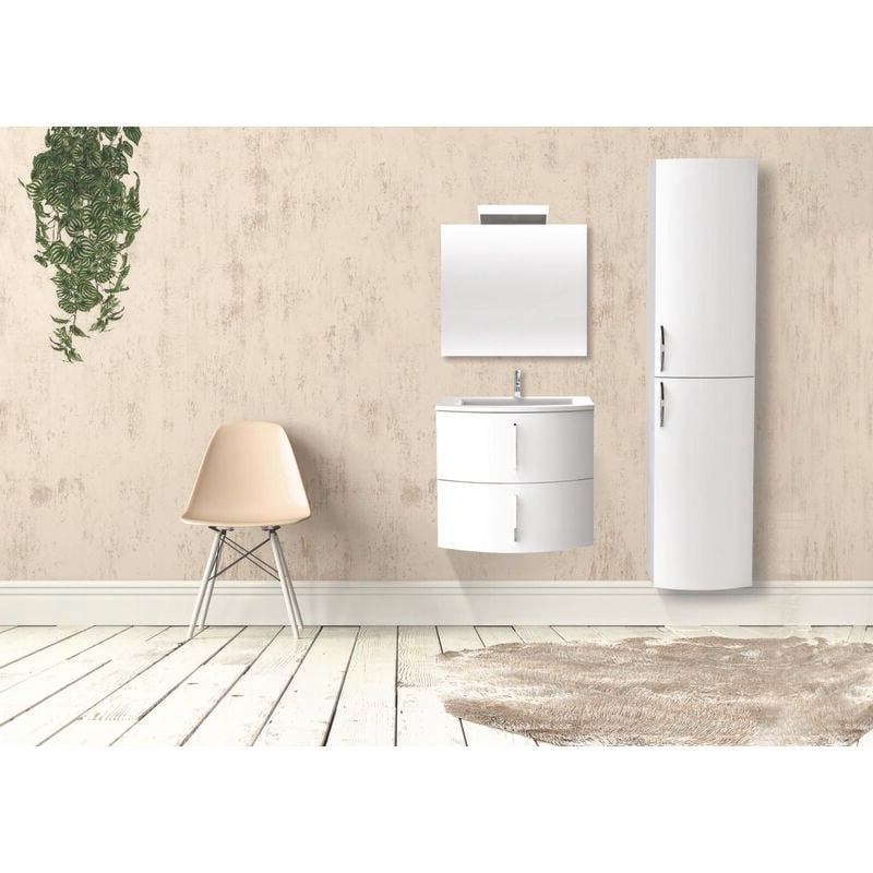 Meuble frollo laqué 60 blanc