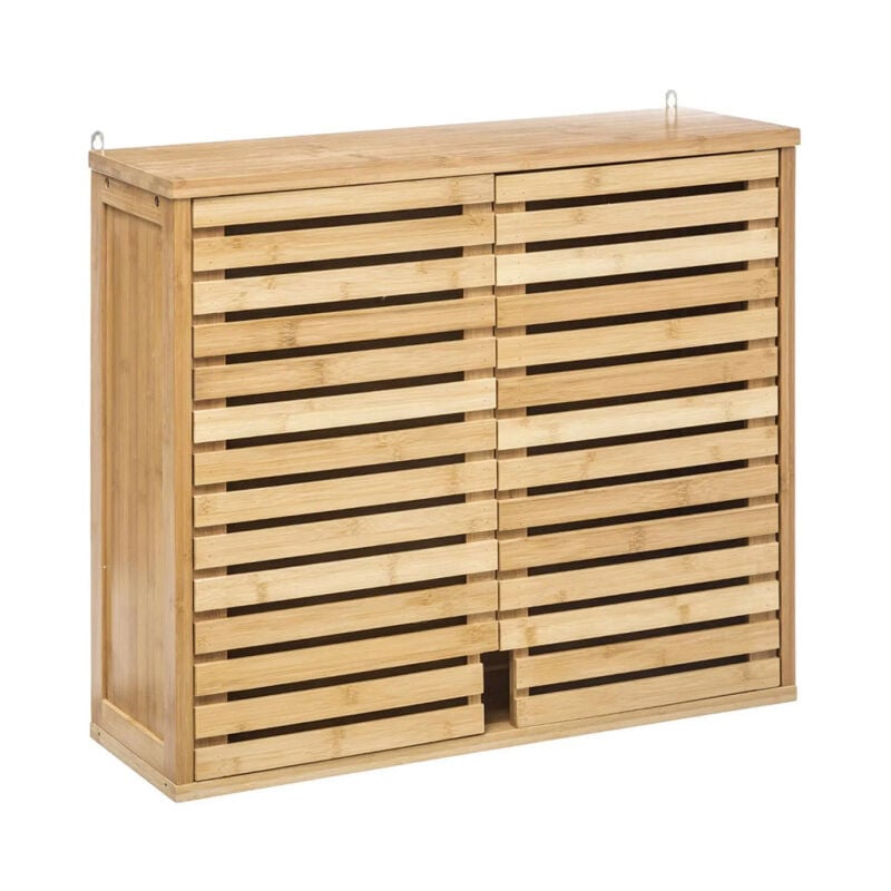 Meuble Haut 2 Portes "Sicela" 58cm Naturel