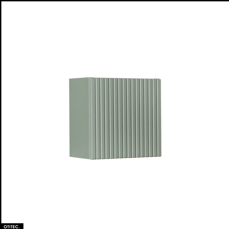 Meuble haut - 30 x 30 cm - 1 porte - roseau