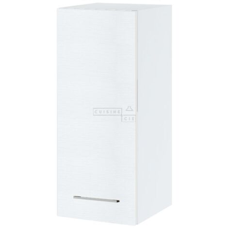 Meuble haut de cuisine Bellissi Blanc 1 porte L 30 cm -    Blanc