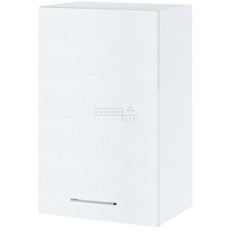 Meuble haut de cuisine Bellissi Blanc 1 porte L 45 cm -    Blanc