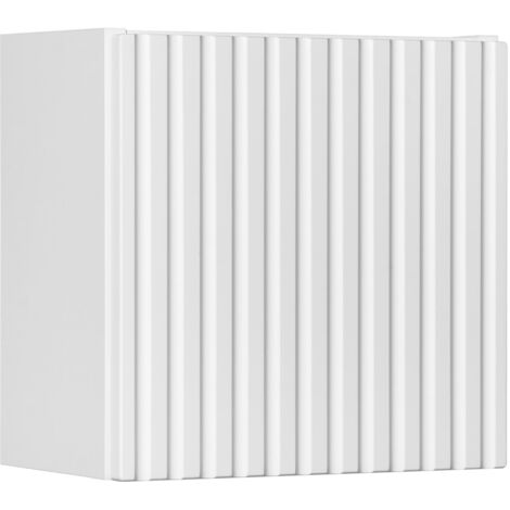 Meuble haut de salle de bain suspendue NOVA blanc 30 x 30 cm