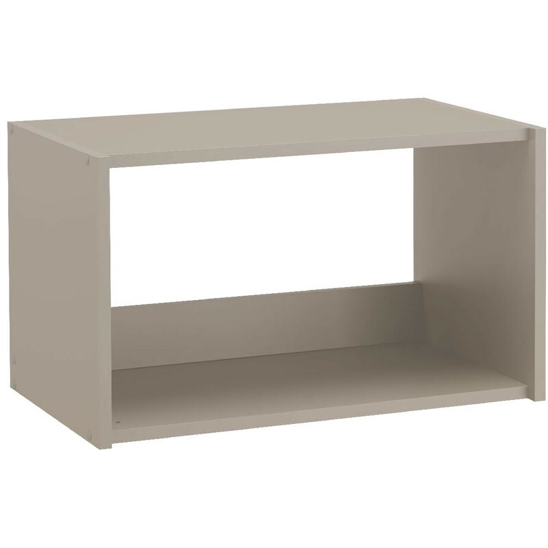 Meuble haut urban 60 cm mélaminé 16mm argile 1 niche - Moderna