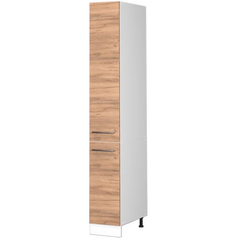 Meuble haute de cuisine Fame-Line, Chêne de force doré, 30 cm, Vicco