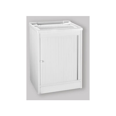 Meuble lavabo "Capri" avec volet L.60 x P.60 cm