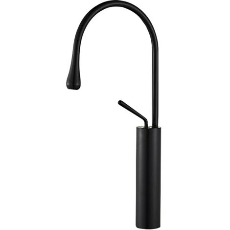 Meuble-lavabo de salle de bain, vasque pivotante en acier inoxydable, robinet d'eau chaude et froide