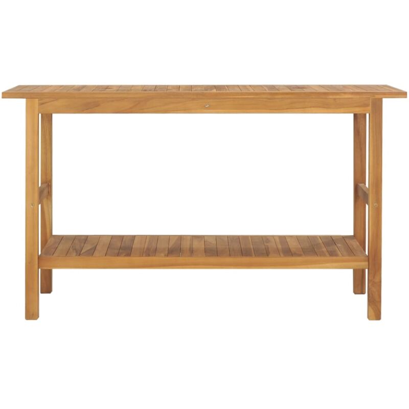 Vidaxl - Meuble de salle de bain Bois de teck solide 132x45x75 cm