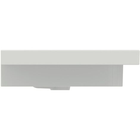 Meuble lavabo IS Extra sans miroir avec vasque intégrée, 1010x510x150 mm, blanc