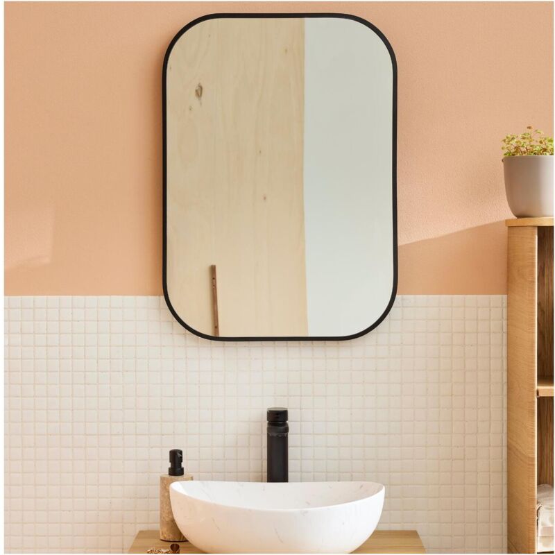 Miroir rectangulaire 50x70 cm lya