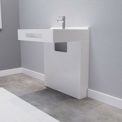 Meuble LEA 70 cm plan vasque suspendu