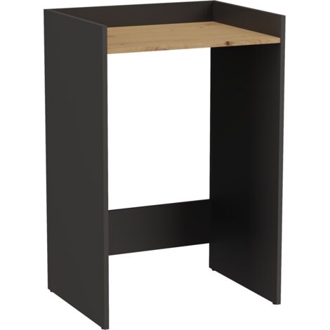 IDMarket - Meuble Dessus WC avec étagères Detroit Design Industriel13