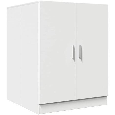 Meuble machine à laver  Meuble pour WC Blanc 71x71,5x91,5 cm 92736