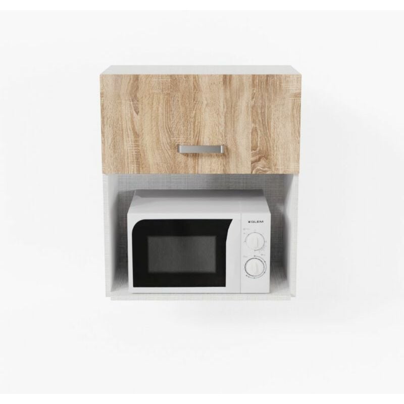 Meuble micro-ondes - 60 cm - Bois
