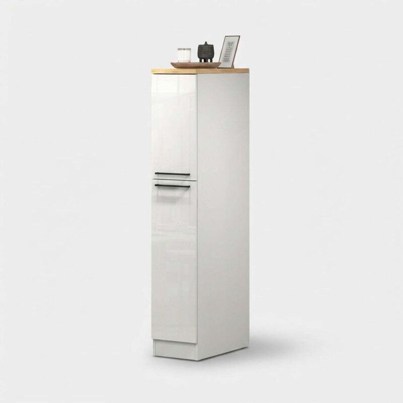 KOCHSTATION Apothekerschrank "KS-Sole" Breite 30 cm, 2 Auszüge, 4 Fächer