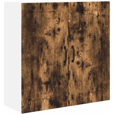 Meuble mural de cuisine，Armoire de cuisine avec étagère Chêne fumé 80 x 31 x 80 cm CFW66198