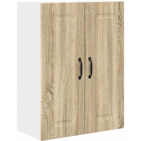 Meuble mural de cuisine，Armoire de cuisine avec porte Chêne Sonoma 60 x 31 x 80 cm CFW23959