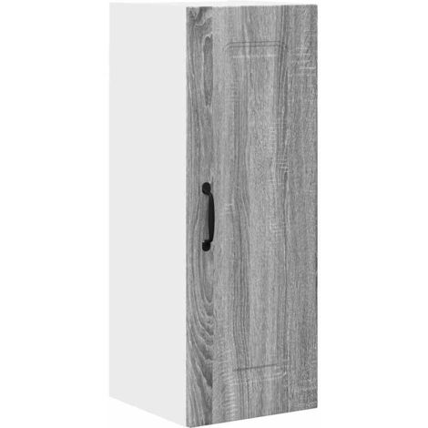 Meuble mural de cuisine，Armoire de cuisine avec porte Gris Sonoma 30 x 31 x 80 cm CFW60220
