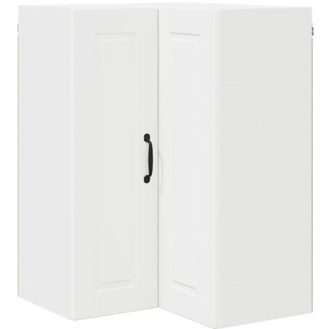 Meuble mural de cuisine，Armoire de cuisine Blanc 57 x 57 x 80 cm Bois d'ingénierie CFW26460