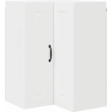 Meuble mural de cuisine，Armoire de cuisine Blanc 57 x 57 x 80 cm Bois d'ingénierie CFW61501