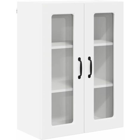 Meuble mural de cuisine，Armoire de cuisine Blanc 60 x 31 x 80 cm Bois d'ingénierie CFW50073