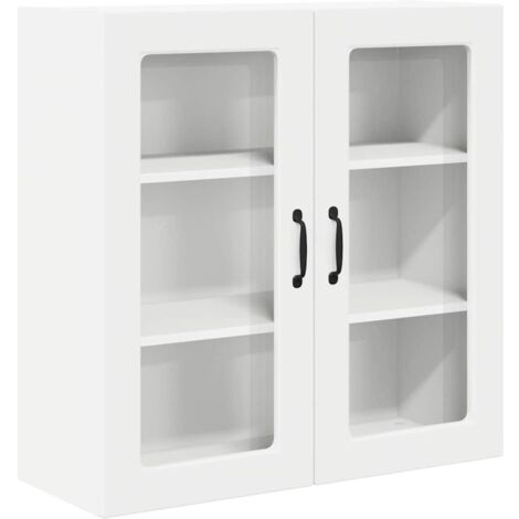 Meuble mural de cuisine，Armoire de cuisine Blanc 80 x 31 x 80 cm Bois d'ingénierie CFW14106