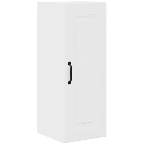 Meuble mural de cuisine，Armoire de cuisine Blanc brillant 30 x 31 x 80 cm CFW23799
