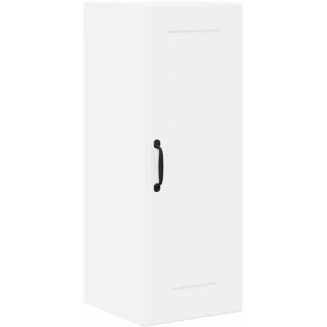 Meuble mural de cuisine，Armoire de cuisine Blanc brillant 30 x 31 x 80 cm CFW74220