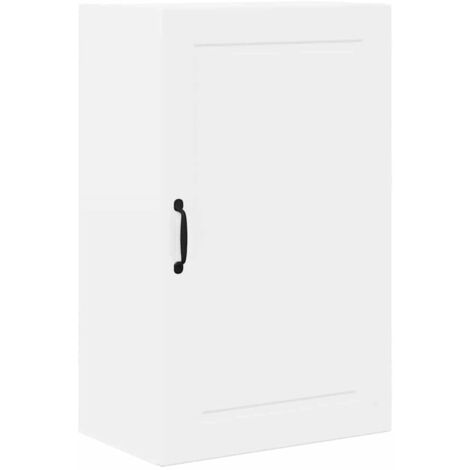 Meuble mural de cuisine，Armoire de cuisine Blanc brillant 50 x 31 x 80 cm CFW91405