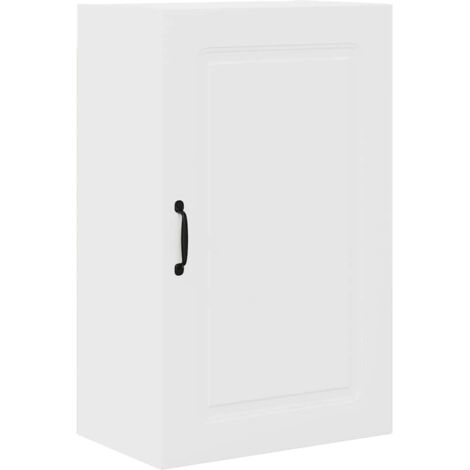 Meuble mural de cuisine，Armoire de cuisine Blanc brillant 50 x 31 x 80 cm CFW91571