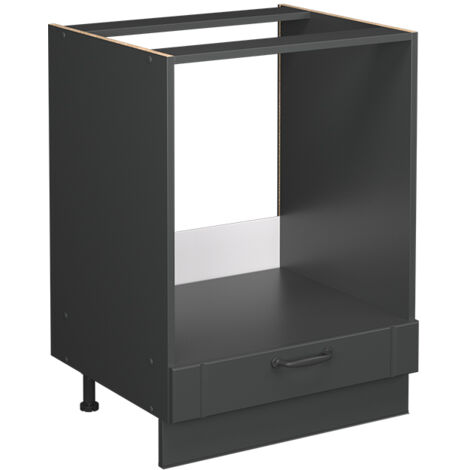 Élément Haut Cuisine Fame-Line Vicco, 40 Cm, Anthracite Chêne, Neuf