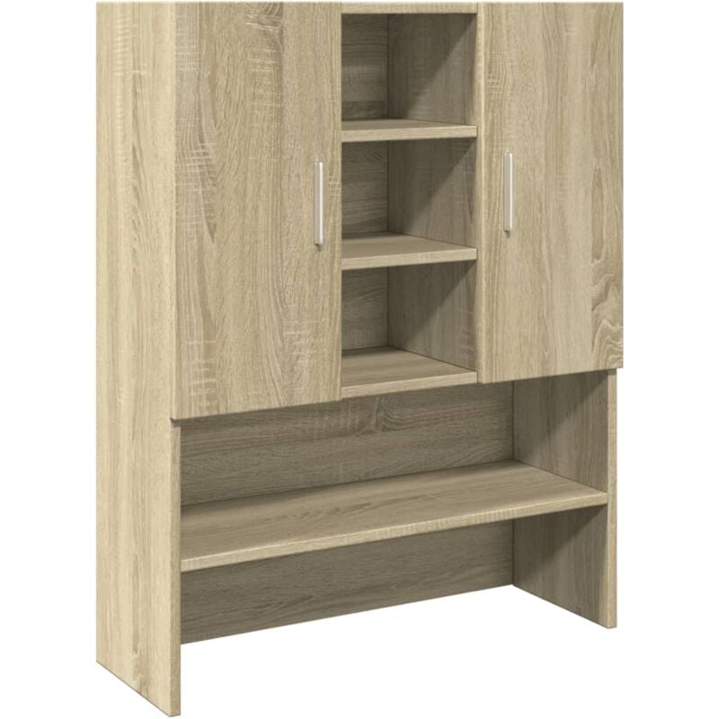 Vidaxl - Meuble pour machine à laver Chêne sonoma 70,5x24x90 cm