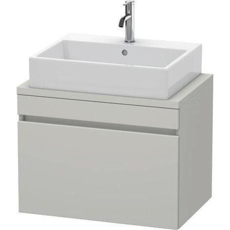 Meuble sous-console DURASTYLE 512x700x478mm chêne naturel / blanc mat