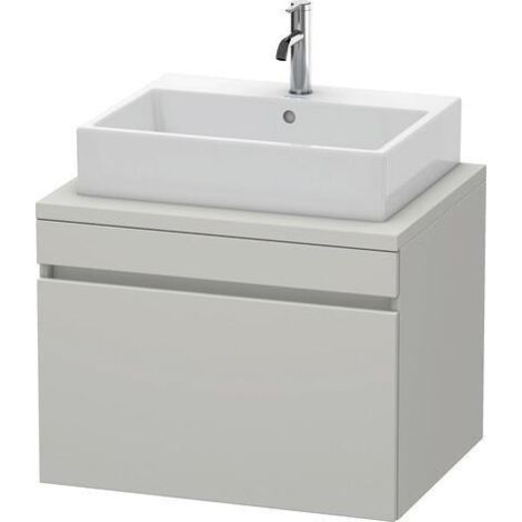 Meuble sous-console DURASTYLE 512x700x548mm chêne naturel / blanc mat