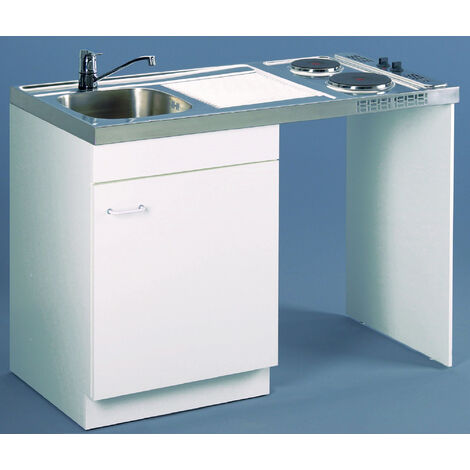 Meuble sous évier lave vaisselle 120 avec jambage - AQUARINE - 200154