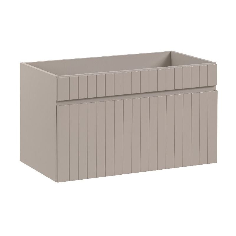 Otitec - Meuble sous lavabo de salle de bain area cachemire L.80 - H.46 - P.45,6 - Cachemire