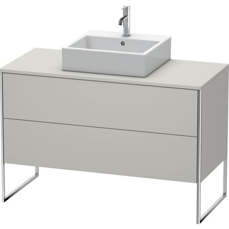 Meuble sous-lavabo Duravit XSquare 120,0 x 54,8 cm, 2 tiroirs,