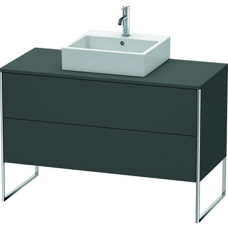Meuble sous-lavabo Duravit XSquare 120,0 x 54,8 cm, 2 tiroirs,