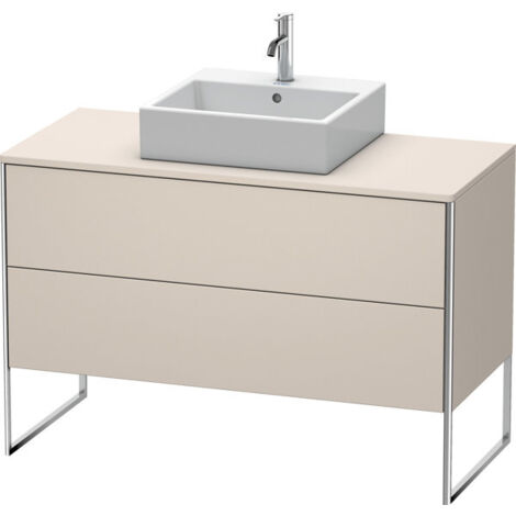 Meuble sous-lavabo Duravit XSquare 120,0 x 54,8 cm, 2 tiroirs,