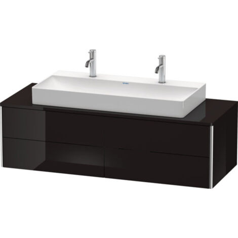 Meuble sous-lavabo Duravit XSquare 140,0 x 54,8 cm, 4 tiroirs,