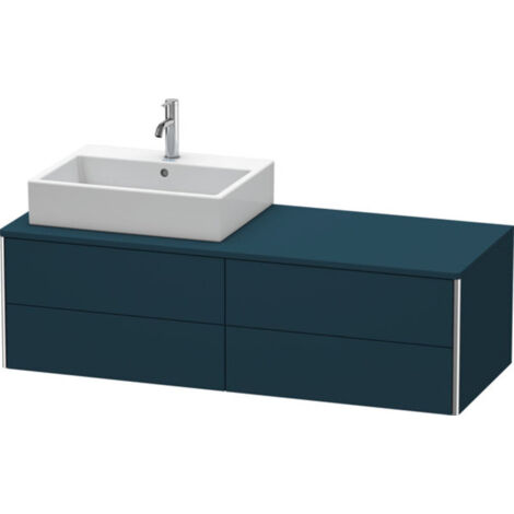 Meuble sous-lavabo Duravit XSquare 140,0 x 54,8 cm, 4 tiroirs,