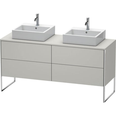 Meuble sous-lavabo Duravit XSquare 160,0 x 54,8 cm, 4 tiroirs,