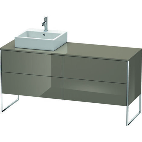 Meuble sous-lavabo Duravit XSquare 160,0 x 54,8 cm, 4 tiroirs,