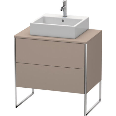 Meuble sous-lavabo Duravit XSquare 80,0 x 54,8 cm, 2 tiroirs,