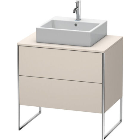 Meuble sous-lavabo Duravit XSquare 80,0 x 54,8 cm, 2 tiroirs,