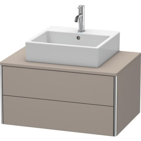 Meuble sous-lavabo Duravit XSquare 80,0 x 54,8 cm, 2 tiroirs,
