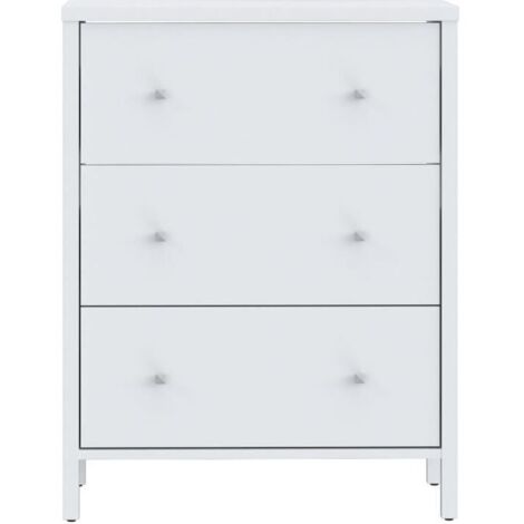 Meuble sous lavabo FORTE IPSARION IPQZ211-120 3 tiroirs Blanc 64 x 40,2 x 83,1 cm