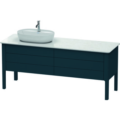 Meuble sous-lavabo Luv Duravit à poser, 1733 x 570 mm, 2 tiroirs,