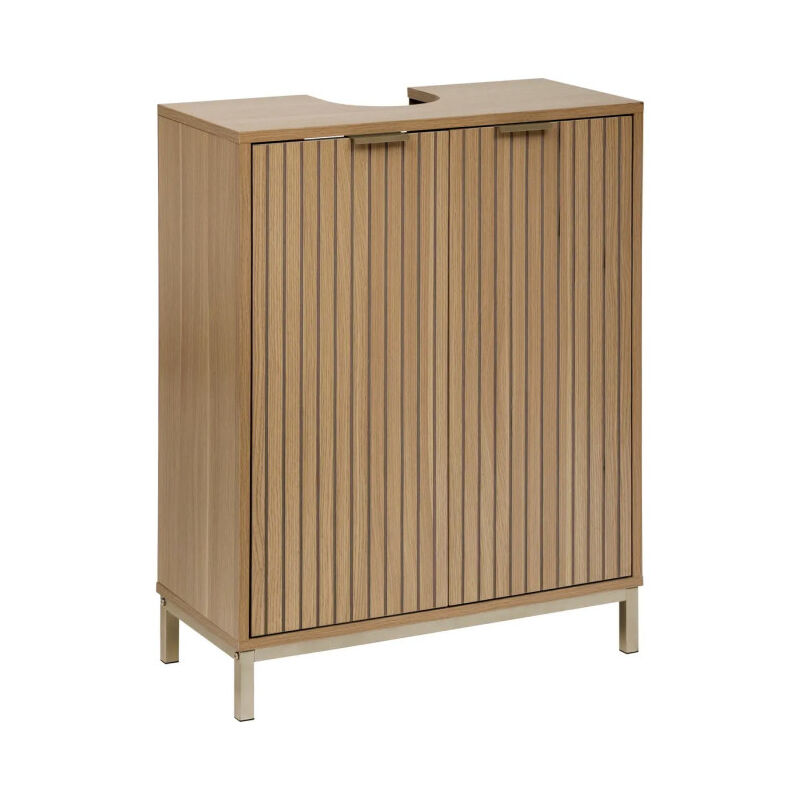 5five Simply Smart - Meuble Sous Lavabo 'Tasso' 80cm Naturel 5five Simply Smart - Meuble Sous Lavabo 'Tasso' 80cm Naturel
