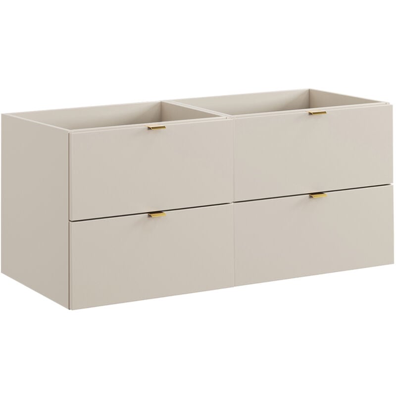 Petits-meubles - Meuble sous-vasque 120cm Azel Cachemire